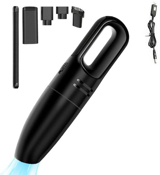 Autostofzuiger - Draadloze handstofzuiger - Draagbare stofzuiger - Oplaadbare nat- en droogstofzuiger - Stofzuiger voor thuisgebruik - Multifunctionele nat- en droogstofzuiger - Geschikt voor het schoonmaken van huizen en auto's van Merkloos	