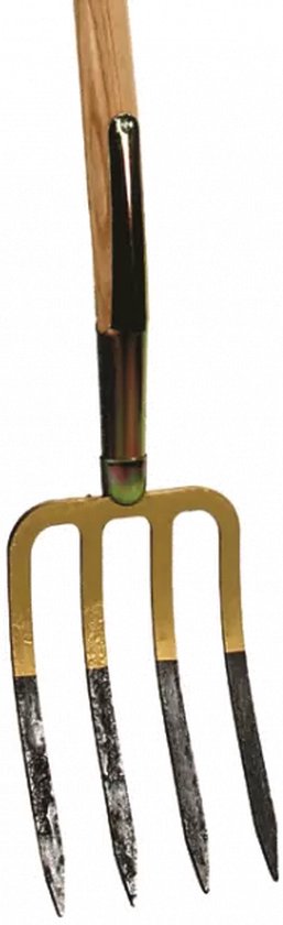 AVR 4-tands spitvork met houten T-steel 85cm - BT286 van AVR