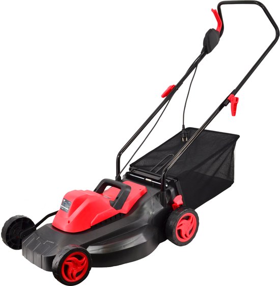 Awtools AW7A115 - Elektrische Grasmaaier - 1800W - Centrale Hoogteregeling - Lichtgewicht