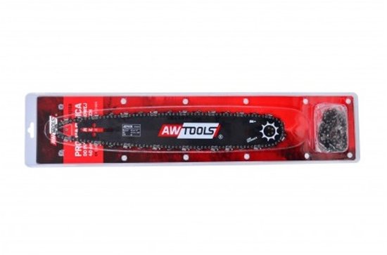 AWTOOLS Black Line - Kettinggeleider en Kettingen - 40cm - 3/8" - 1,3mm van Awtools Black Line