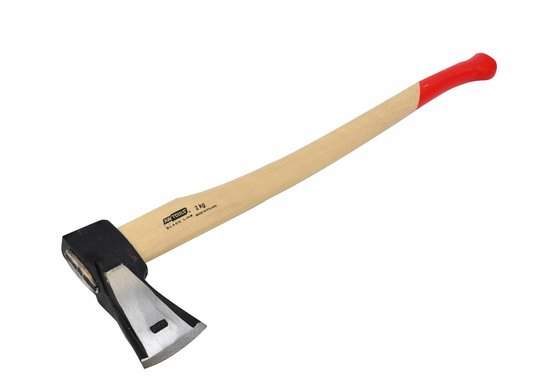AWTOOLS Black Line - Kloofbijl - 2,0 kg - Houten Steel