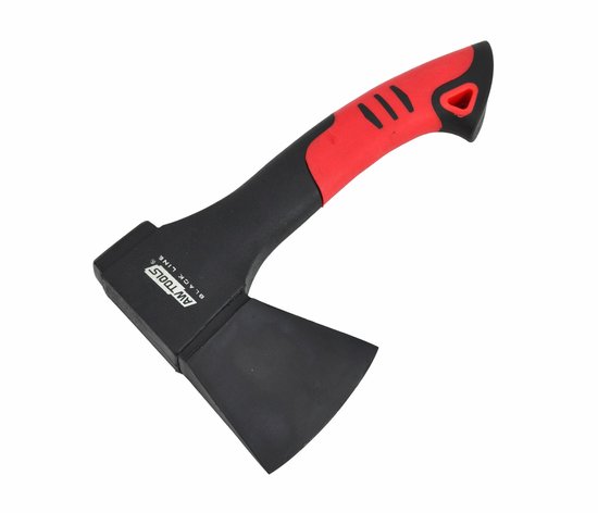 AWTools BLACK LINE - Splijtbijl - 500g - Composite Handvat - Gehard Koolstofstaal