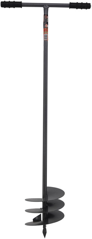 Awtools - Handmatige Grondboor - 50mm - Ergonomische Handgreep van Merkloos	