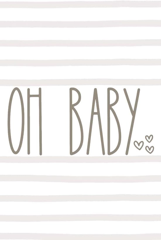 Baby Notizbuch beige Tagebuch für Schwangere Geschenk Schwangerschaft werdende Mütter oder für die Mama zur Geburt: 6 x 9 DIN A 5 Format | 120 Seiten | leeres Journal mit Punkteraster (Dot Grid)