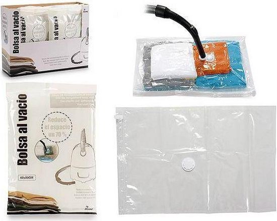 Bag Transparent Vacuum-packed (60 x 80 cm) van Compactor