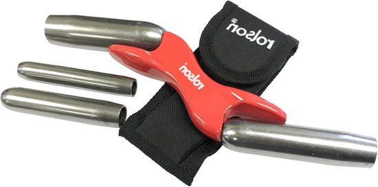 Baksteen Jointer - Voeggereedschap - Metselwerk Afwerken - Vier Verwisselbare Vormen - 4.88 x 29 x 6 cm - Meerkleurig