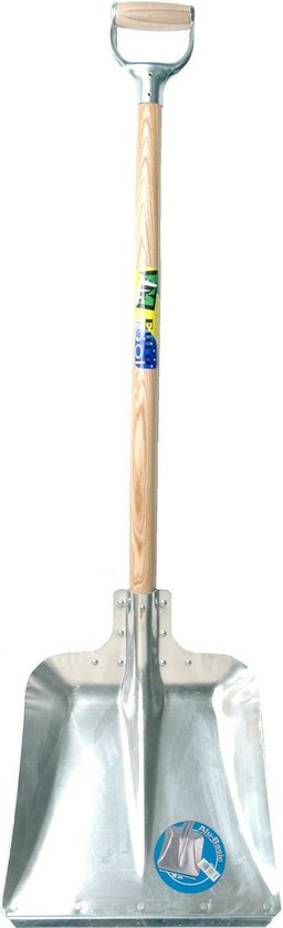 Ballastschop aluminium nr.9, met D-steel van Batavia