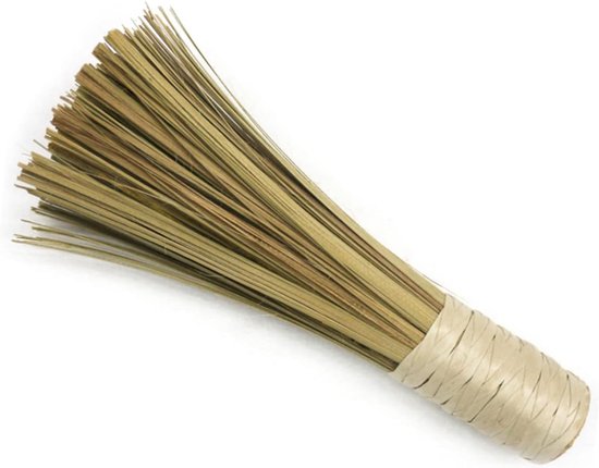 Bamboe potborstel schoonmaakborstel schoonmaak spullen Keukenreinigingsgereedschap wok schoonmaak Houten