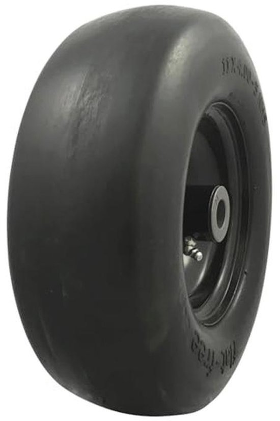 Banden en Wielmontage - Universele Flat-Free Pasvorm 11 x 4.00-5 - Reservebanden voor Zero Turn Grasmaaier - Adapterset Inbegrepen