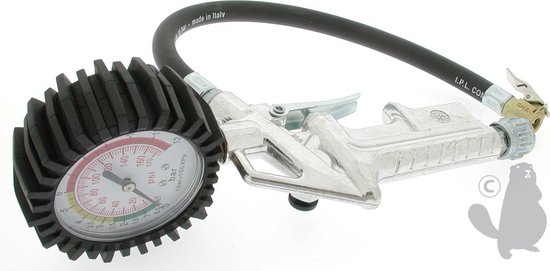 Bandenvulmeter met manometer. van Airpress