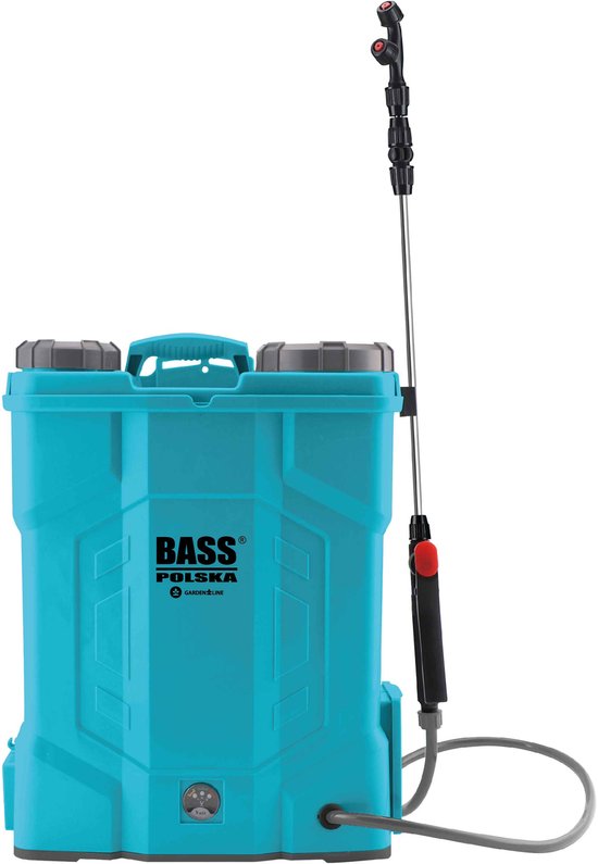 Bass Polska - Elektrische Rugspuit - 18 Liter - 12V Accu - Rugzakmodel van Merkloos	