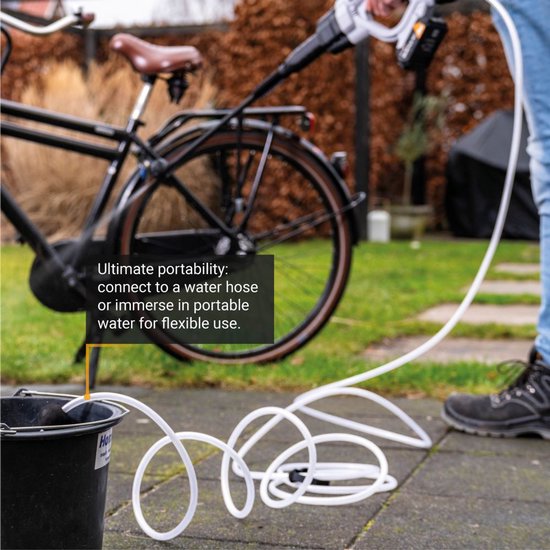 Batavia 18V Nexxforce Accu Drukreiniger Incl. 2.0Ah Accu & Lader van Merkloos	