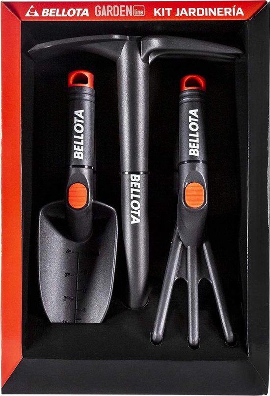 Bellota basis tuingereedschap set glasvezel- ook ideaal voor kinderen van Bellota
