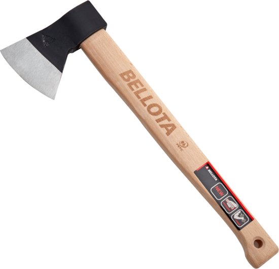 Bellota smeedstalen bijl met beukenhouten steel 800 gr. van Bellota