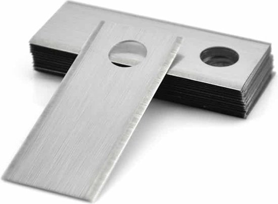 Belrobotics Bigmow (Connected) Robotmaaier Mesjes Staal - 18 stuks van Belrobotics