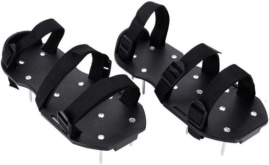 Beluchtingssandalen voor Gazon - Universele Maat met Verstelbare Banden van Merkloos	