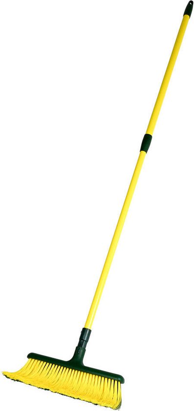 Benson Klauwbezem Telescopisch - 80 - 140 cm - kunstgras bezem - breedte 28 cm van Benson