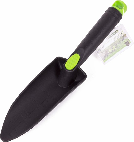 Benson Smal tuinschepje - Glasvezelversterkt - 6 cm - Ergonomisch - Grijs/Groen van Benson