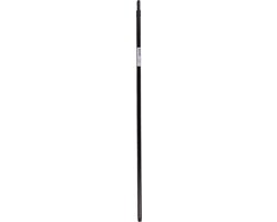 Benson Stalen steel met schroefdraad - 120 cm - zwart - stevig en betrouwbaar van Benson