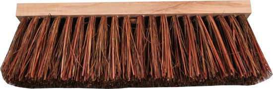 Benson Straatbezem - Hard - 45 cm - Natuurvezel Haren - Voor Buiten van Benson