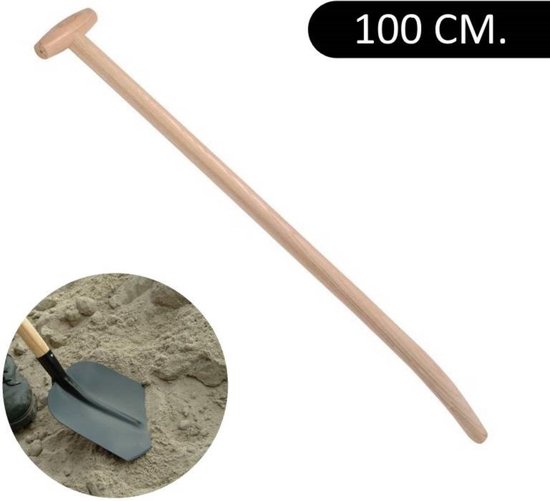 Benson Universele batssteel - half gebogen - ergonomisch - essenhout - 100 cm van Benson