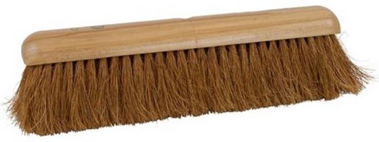 Benson Zaalveger - 60 cm - Zachte kokos borstelharen - Hout - 5 rijen van Benson
