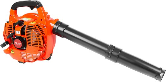 Benzine Bladblazer – 25.4CC 2-Takt Motor – Krachtige Luchtstroom – Inclusief Mengfles & Gereedschap – Voor Tuin & Oprit