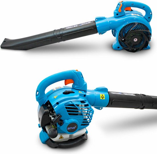 Benzine bladblazer - 3 in 1 - Incl. opvangzak van Powerplus