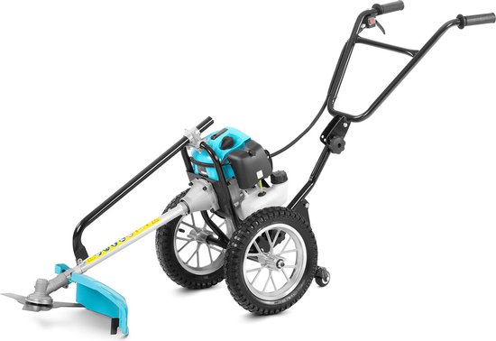 Benzine bosmaaier + trimmer - om te duwen - hillvert