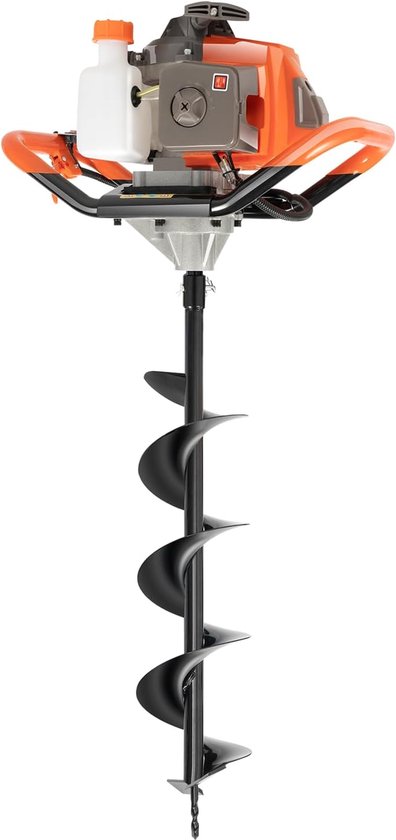 Benzine Grondboor 2,3 KW – Draagbare Tweetakt Graafmachine voor Tuin en Landschapsvernieuwing van Merkloos	