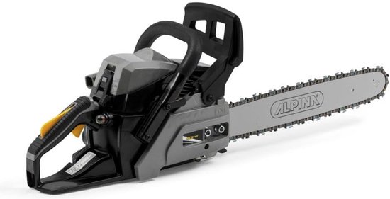 Benzine Kettingzaag 40 cm Zaaglengte Krachtige Tuinmachine van Merkloos	