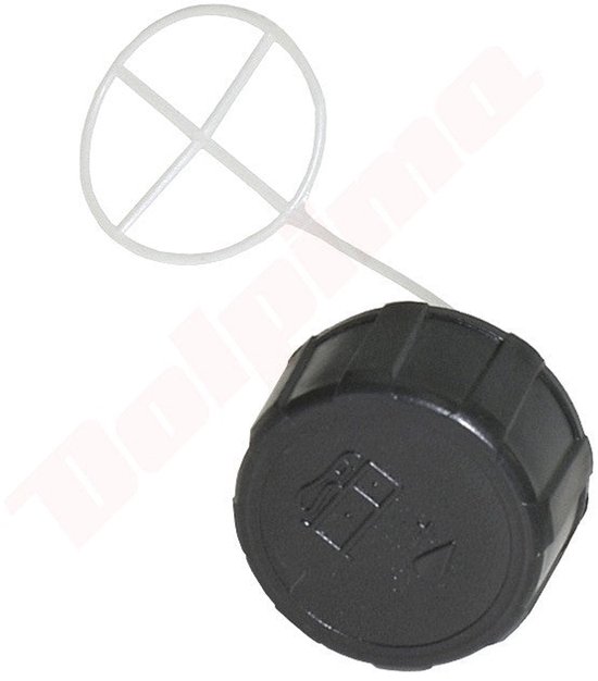 Benzinedop passend op 36mm van Merkloos	