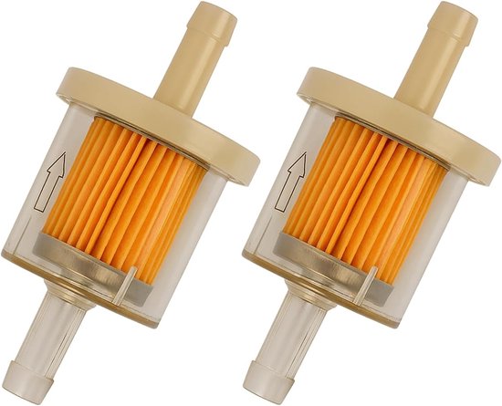 Benzinefilter 8mm - Universeel voor Motorfiets, Grasmaaier en Scooter - Effectieve Bescherming tegen Vuil - ShopVlot
