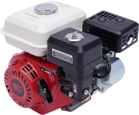 Benzinemotor - 4-takt motor - Apparatuur Aandrijven - Laag Brandstofverbruik - 75 pk 212CC - Rood