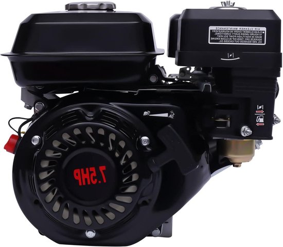 Benzinemotor 4-takt - Motor buitenboordmotor - Aandrijving machines - OHV klepconfiguratie - 75 pk - Zwart