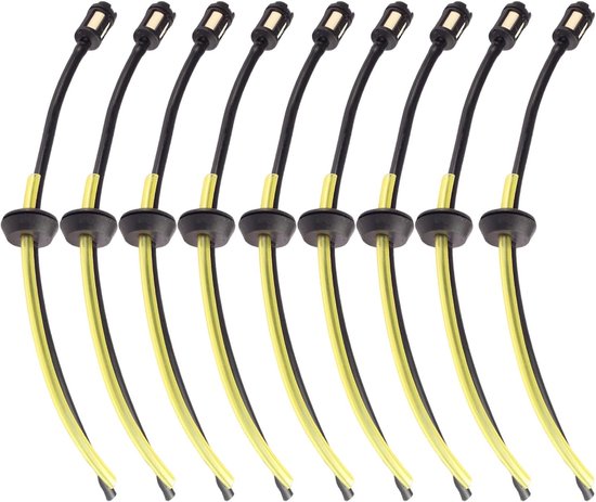 Benzineslangen met Filter 9 Stuks Voor Bosmaaier, Kettingzaag Merk BPC Parts van Merkloos	