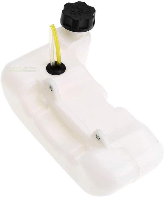 Benzinetank Bosmaaier - Brandstoftank Onderdeel - Tuinonderhoud Uitvoeren - Universele Pasvorm - 240 mm Lengte - Zwart