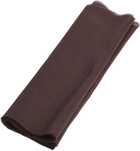 Beschermende Doek - 1.4m X 0.5m - Stoffen Cover - Stereo Speaker Mesh Grill Doek (Bruin) van Merkloos	