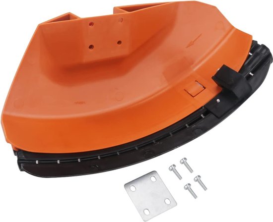 Beschermkap voor STIHL FS110 FS130 FS160 FS180 FS200 FS220 FS240 FS250 Trimmers Vervangt # 4119 007 1013(oranje kleur) van Poweka