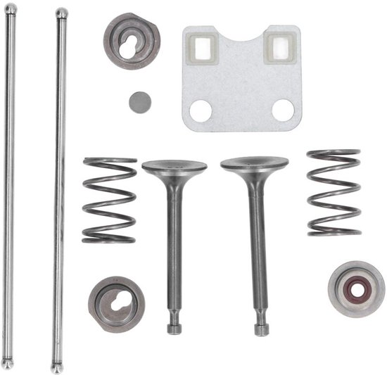 Beschermkappen voor de kleppen, veersets en accessoires voor de Geschikt GX160 en GX200 grasmaaiers van 5,5 pk en 6,5 pk.