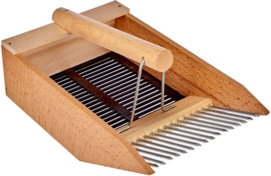 Bessenkam Houten Bessenplukker met Massief Beukenhouten Handvat