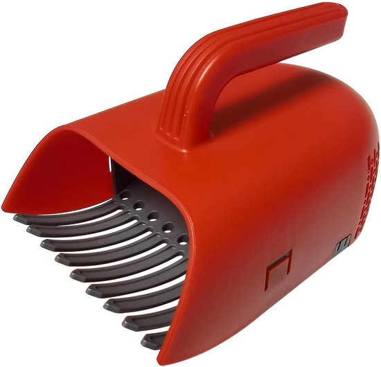 Bessenplukker - Fruitplukker Kamilleplukker - Efficiënt Oogsten - Zacht voor Planten - 24.5 x 21.3 x 15.7 cm - Rood