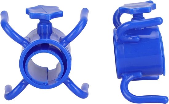 Bessenplukker - Fruitplukker - Snelle oogst - Ergonomisch handvat - 16 x 9 cm - Blauw