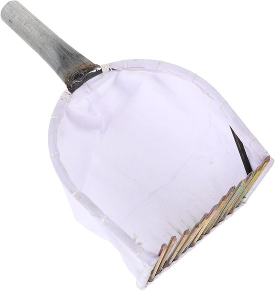 Bessenplukker Gereedschap - Fruitplukker Hark - Bessen Oogsten - Ergonomische Handgreep - 28 x 16.2 cm - Zilver