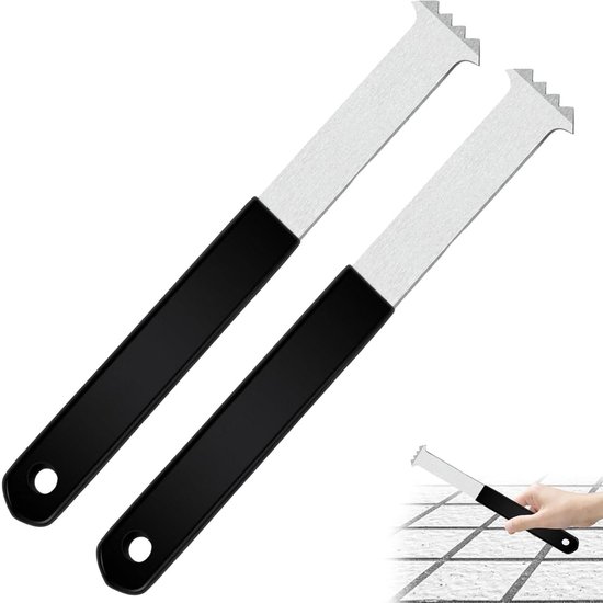 Bestrating Verwijderaar - Tuin Gereedschap - Onkruid Wieden - Onbeschadigde Extractie - 22.5 cm - Zwart