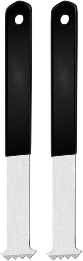 Bestratingsverwijderaar - Klinkertrekker Voegenkrabber - Tuinonderhoud - Ergonomische Antislip Grip - 23 cm - Grijs