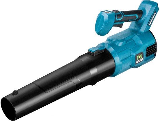 Betaalbare Goederen® Bladblazer - blauw - 2 accu's - bladblazers - bladblazers met accu - bladblazer accu - bladblazer met accu en oplader van Merkloos	