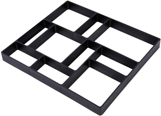 Betonmal voor Tuinpaden - Plastic Mallen voor Bestrating, Decoratieve Betonnen Tegels en Tuinontwerp