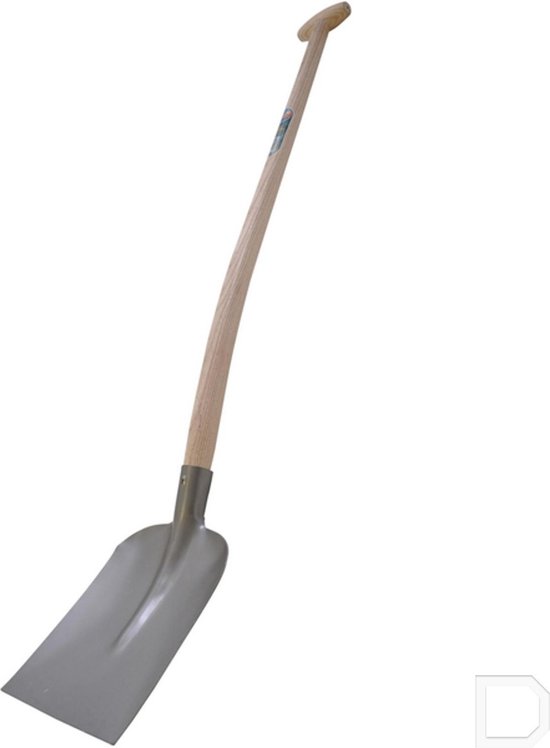 Betonschop 0 Gebogen - Gelakt - D-Greep - 95cm van Ruby