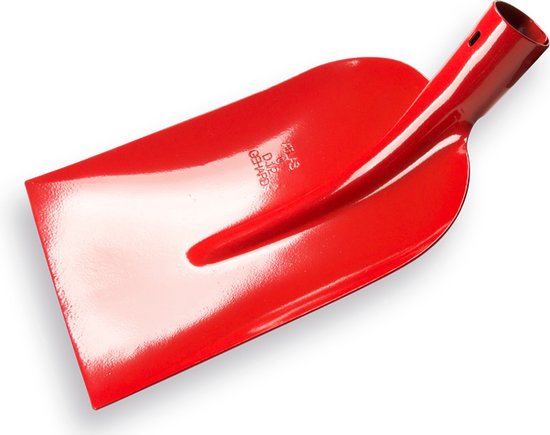 Betonschop gehard rood gelakt los van Atlas